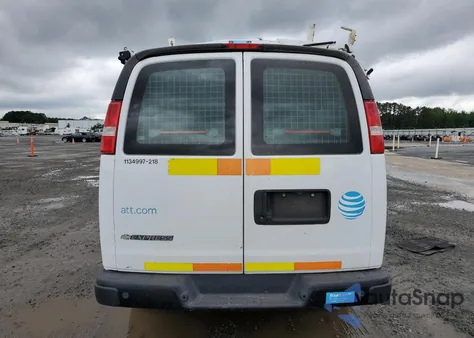 2018 Chevrolet Express G2500 from USA, damaged, VIN 1GCWGAFP2J1193599